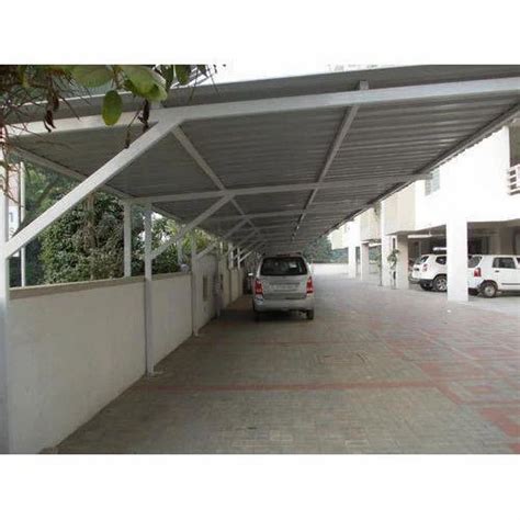 Stainless Steel Car Parking Shed Thickness To Mm Rs Square