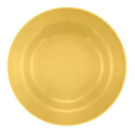 Set De Platos Hondos Donna Yellow De Cm Mercadolibre