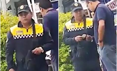 Captan En Video A Policía De Tránsito Recibiendo Dinero