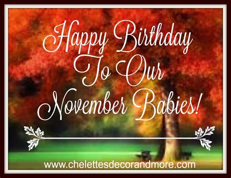 🎁💛NOVEMBER BIRTHDAYS! GOOD WISHES TO ALL!💛🎁 - Blogs & Forums