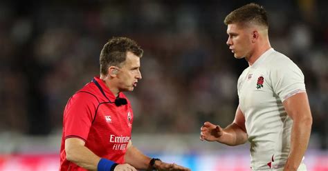 Nigel Owens Owen Farrell Tackle Was A Red Card And Rugby Is In Big