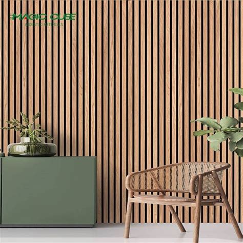 China Customized Wooden Slat Acoustic Panel Suppliers Manufacturers