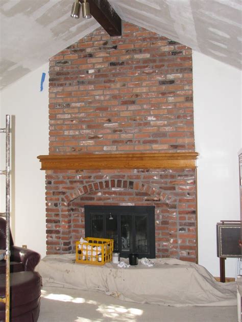 Update Your Brick Fireplace For A Modern Look