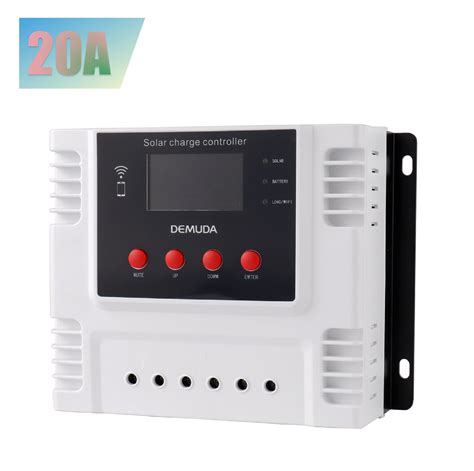 20a Newly Launched 12v 24v 48v Auto Lead Acid Lithium Iron Li Battery Voltage Regulators Solar