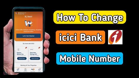 How To Change Icici Bank Mobile Number Online Icici Bank Me Mobile