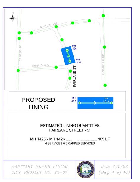 2022 Sanitary Sewer Lining Project White Bear Lake Minnesota