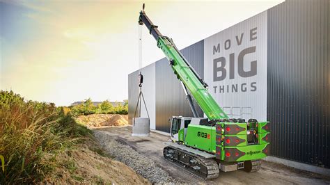 Sennebogen Introduces The T Telescopic Crawler Crane Move It Magazine