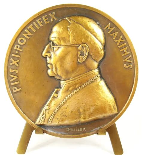 M Daille Papale Vatican Pape Pope Papa Pie Pius Pio Xi Pontifex Sc