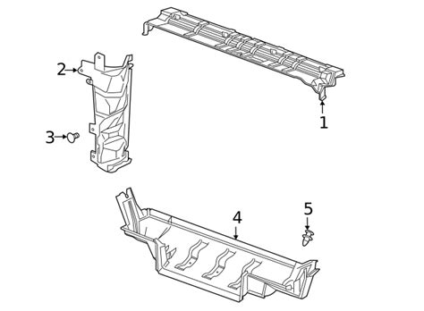 Gm Upper Radiator Air Baffle Tascaparts