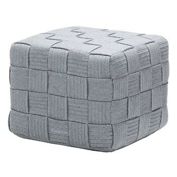 Cane Line Poggiapiedi Cube Grigio Chiaro Finnish Design Shop