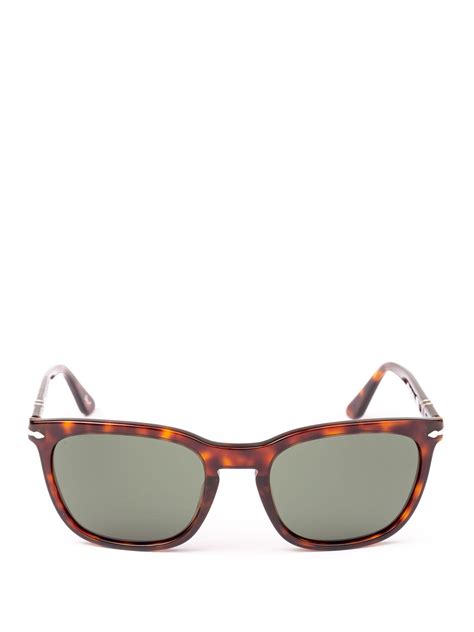 Persol Brown Acetate Sunglasses For Men Lyst