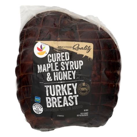 Save On Giant Deli Cured Maple Syrup Honey Turkey Breast Thin Sliced