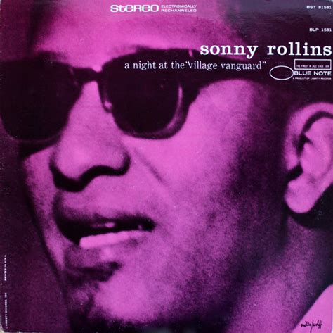 Album A Night At The Village Vanguard De Sonny Rollins Sur CDandLP