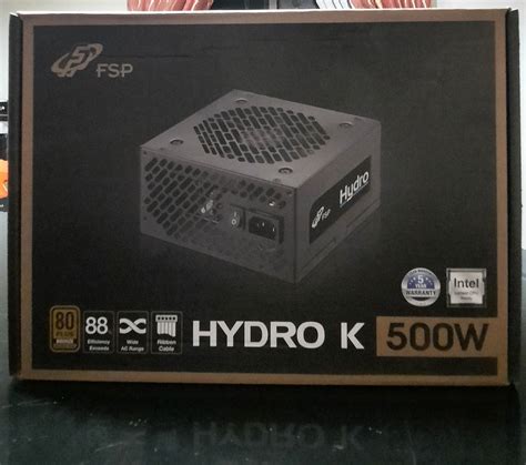 FSP HYDRO K 500WATTS 80PLUS BRONZE POWER SUPPLY Lazada PH