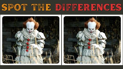 Spot The Differences Halloween Movies Edition Hard Levels Youtube