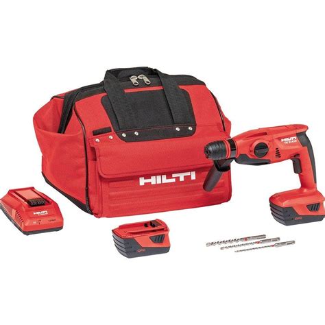 Hilti Te A Volt Lithium Ion Sds Plus Cordless Rotary Hammer Drill