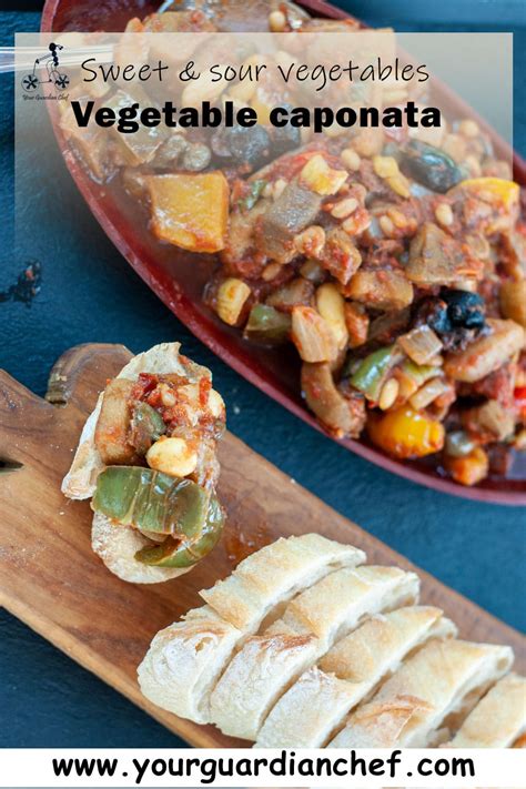 Sicilian Vegetable Caponata Recipe With Eggplants Your Guardian Chef