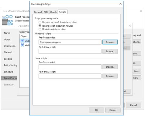 Script Settings User Guide For VMware VSphere