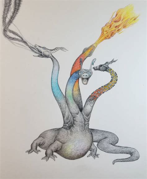 Elemental Hydra By Geomage62 On Deviantart