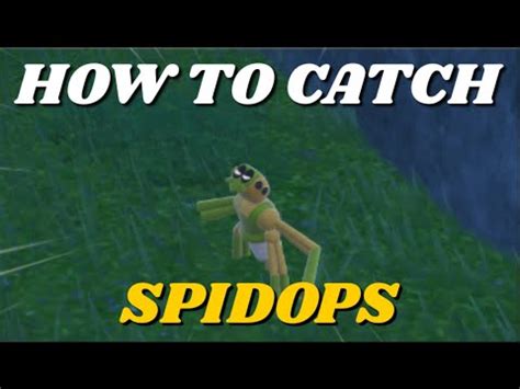 How To Catch Spidops In Pokemon Scarlet Violet Spidops Location