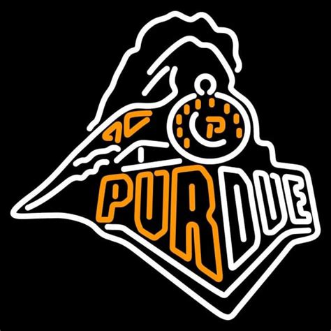 Custom Purdue Boilermakers Primary 1996 2002 Logo NCAA Neon Sign Neon Sign USA – Custom Neon ...