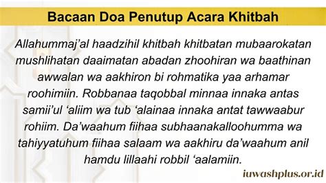 Ini Doa Penutup Acara Singkat Untuk Syukuran Halal Bihalal Dll