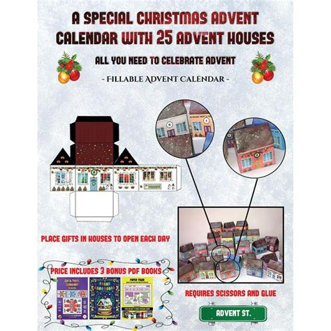 Fillable Advent Calendar: Fillable Advent Calendar (A special Christmas ...