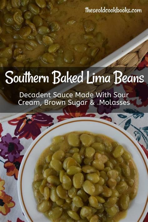 Baked Lima Bean Casserole Recipe These Old Cookbooks