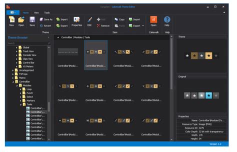 Cakewalk Cakewalk Documentation Cakewalk Theme Editor