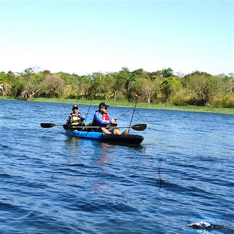 Caiaque de Pesca Duplo Explorer Fishing Up Brudden Náutica Safira