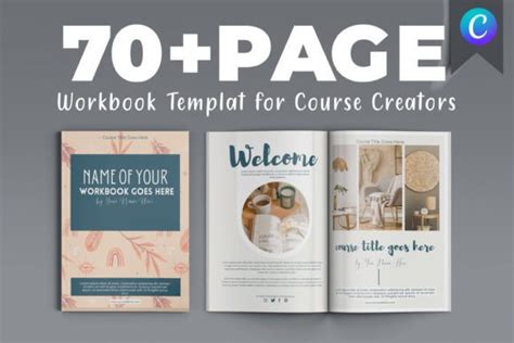 Ebook Workbook Canva Template Graphic By Craftsmaker Creative Fabrica