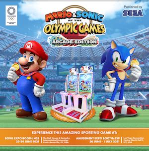 Coin-op amusements news | Sega features Mario & Sonic Olympics Arcade ...