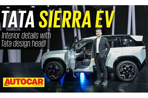 Auto Expo 2023 Tata Sierra Ev Detailed Walkaround With Design Head