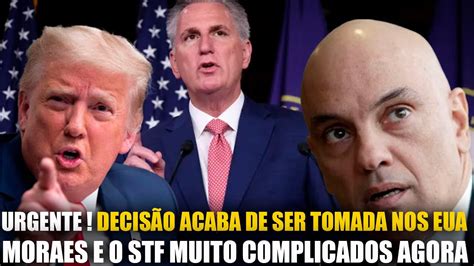 Urgente Congresso Do Estados Unidos Acaba De Tomar Decis O Alexandre De