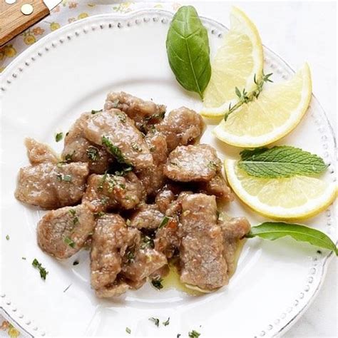 Sfogliette Di Vitello Al Limone Eccomi Qui Con La Diretta Del Gioved