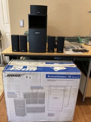 Bose Acoustimass 10 Series V Home Theater Speaker System Black At