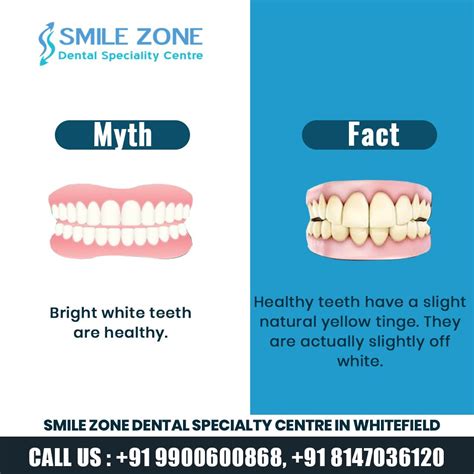 Myth Vs Fact About Bright White Teeth Artofit