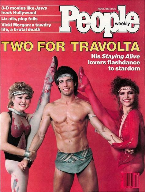 People Weekly, July 1983. (Cynthia Rhodes, John Travolta and Finola ...