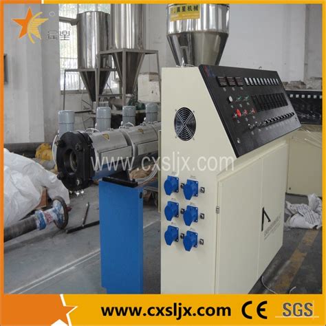 HDPE PP PPR PC PVC Profile Single Screw Extruder Of Plastic Machine