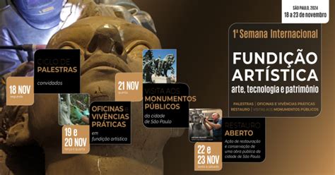 1ª Semana Internacional de Fundição Artística em São Paulo Sympla