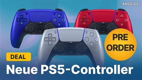 Neue Ps Controller Dualsense Jetzt In Drei Farben Mit Metallischem