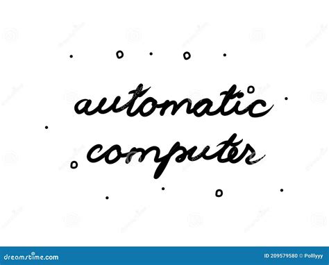 Automatic Computer Phrase Handwritten Lettering Calligraphy Text