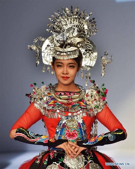 Chinese Folk Costumes Show Opens In Beijing Folk Costume Festival