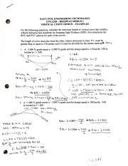 Vertical Curve Design Examples for Civil Engineering Technology ...