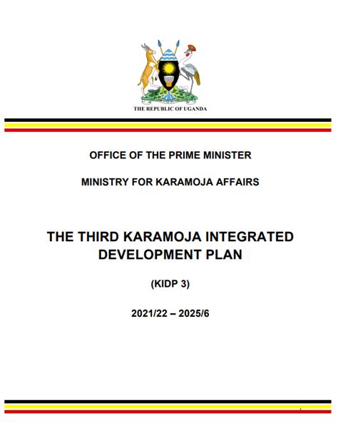 Republic Of Uganda Office Of The Prime Minister OPM Archives