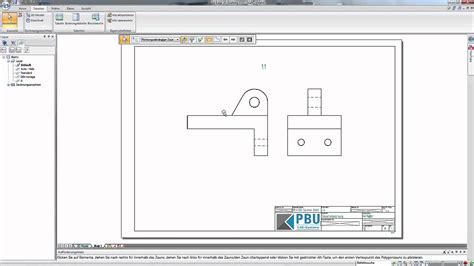 Solid Edge Tutorial Zeichnungserstellung Mit 2D Drafting YouTube