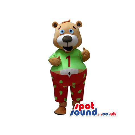 Mascots Spotsound Uk Cute Brown Teddy Bear Sizes L 175 180cm