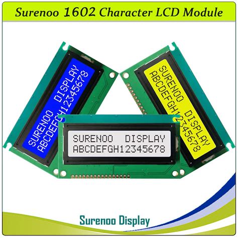 Surenoo Character Lcd Module Display Panel Screen