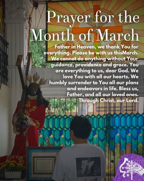 Katolikongpinoy On Twitter Prayer For The Month Of March In