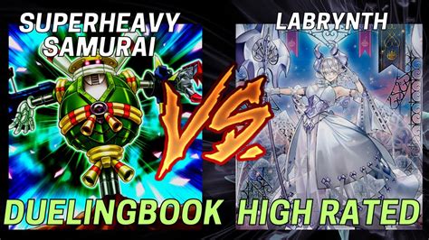 Superheavy Samurai Vs Labrynth High Rated Duelingbook Replay Yu Gi